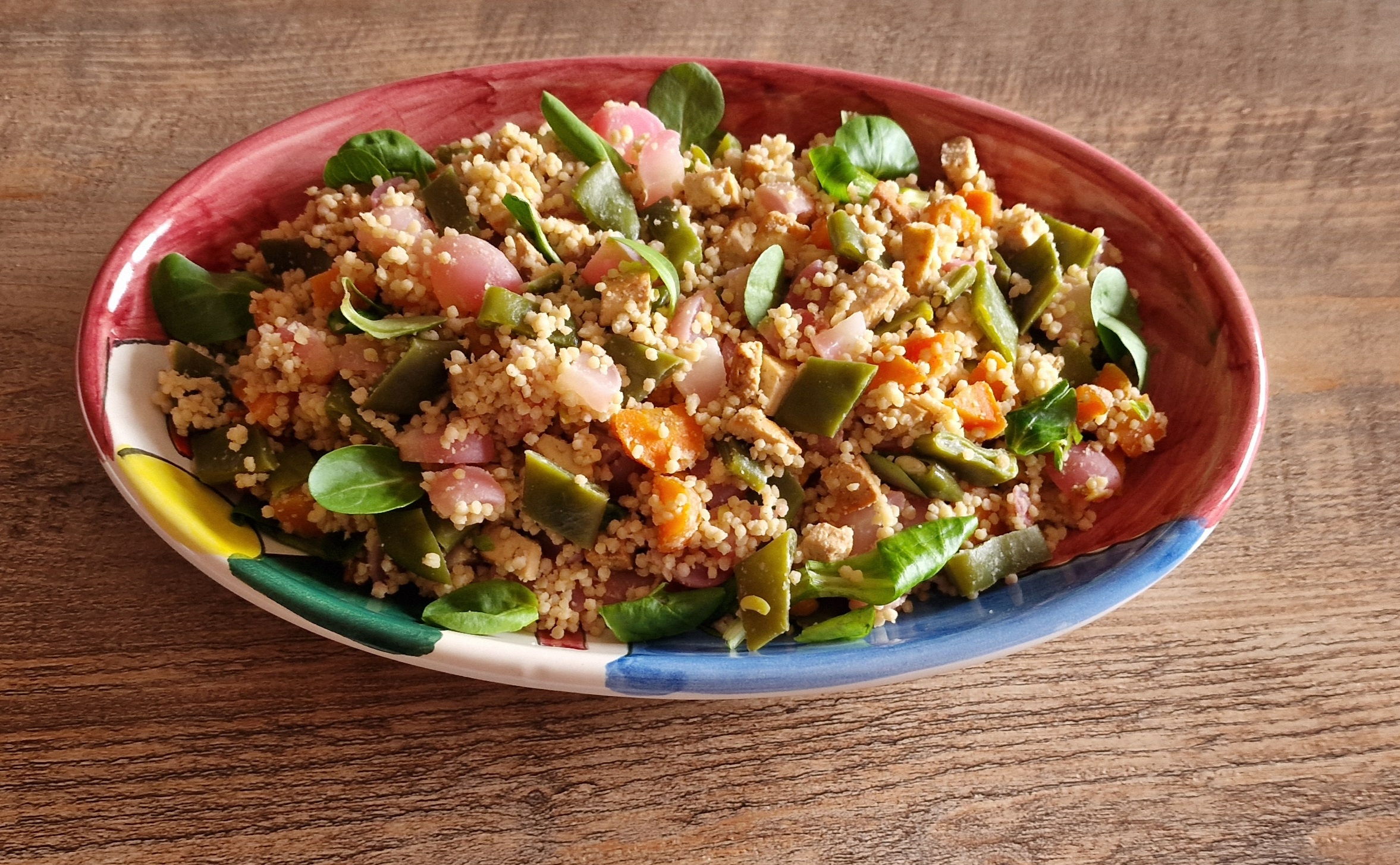 Cous cous con avena